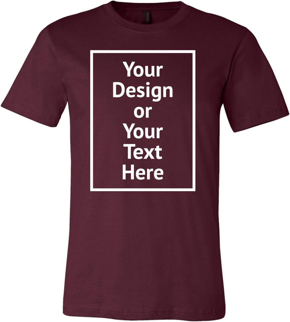 Custom Shirt for Men Women Personalized Add Your Image T-Shirt Add Your Text Photo - Front/Back Print