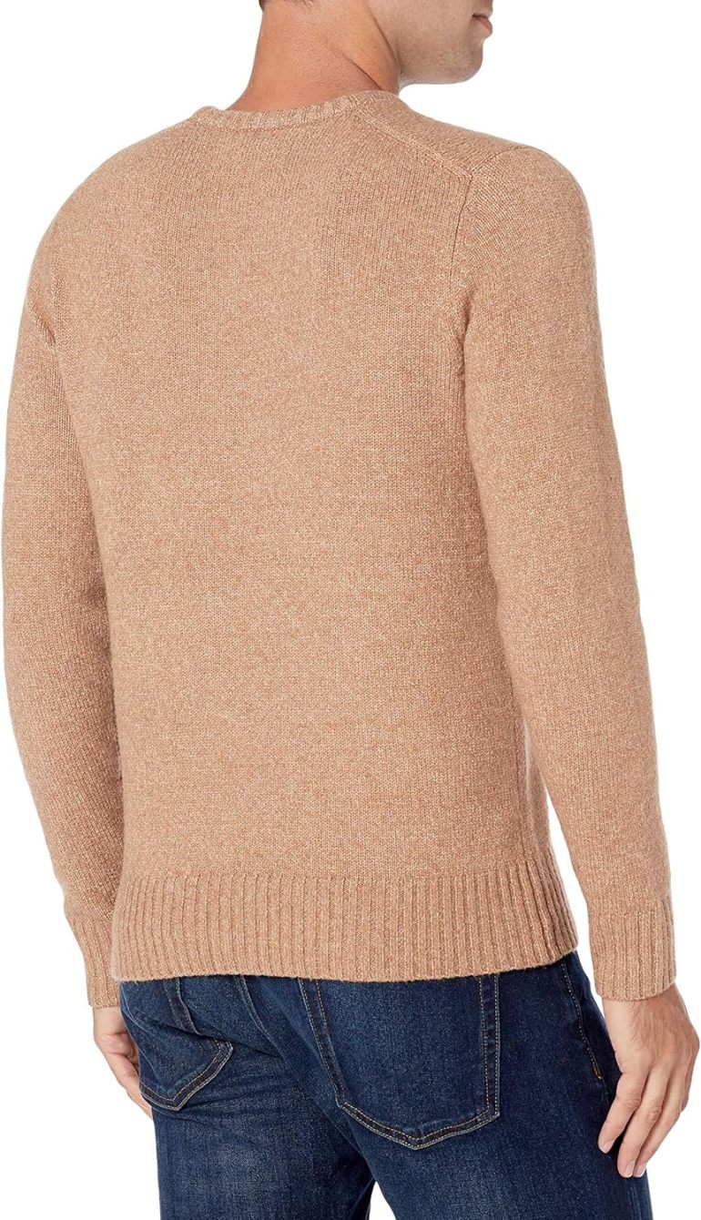 Men's Long-Sleeve Soft Touch V-Neck Sweater