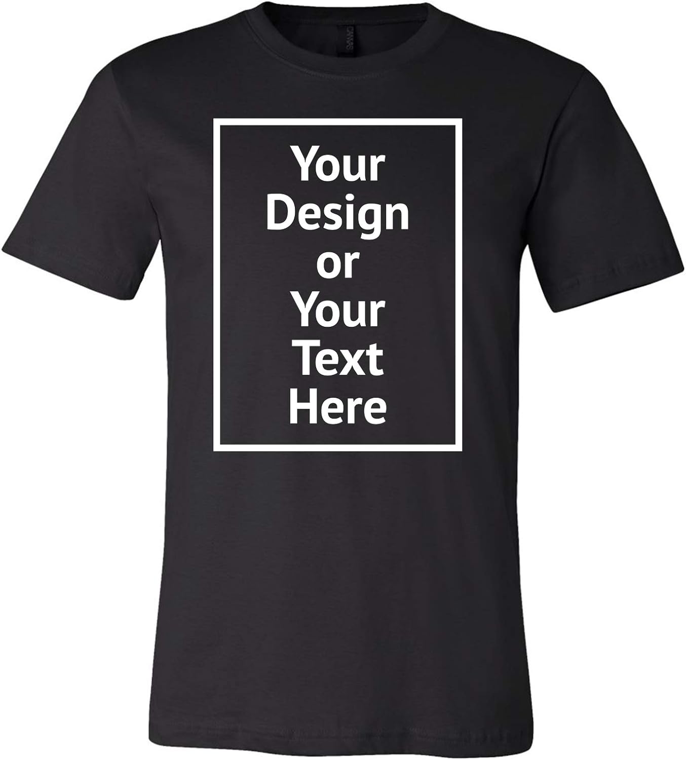 Custom Shirt for Men Women Personalized Add Your Image T-Shirt Add Your Text Photo - Front/Back Print