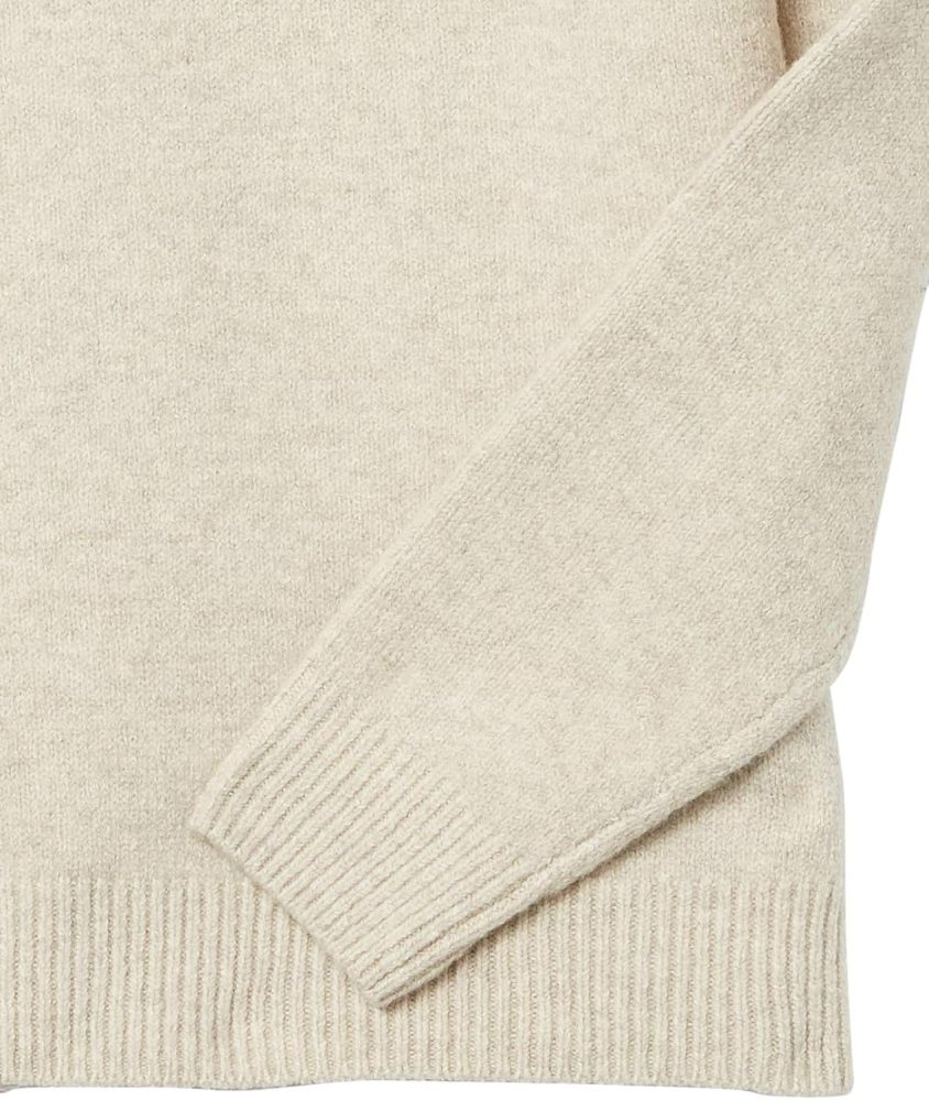 Men's Long-Sleeve Soft Touch Quarter-Zip Sweater