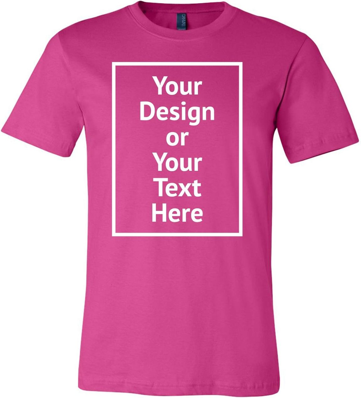 Custom Shirt for Men Women Personalized Add Your Image T-Shirt Add Your Text Photo - Front/Back Print