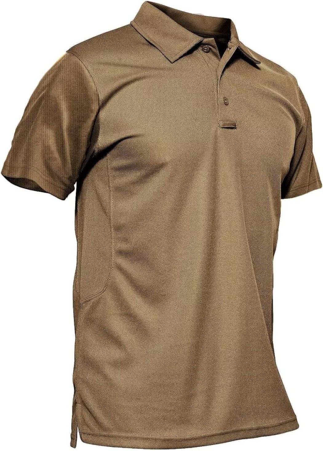 Men's Polo Shirt Quick Dry Performance Short Sleeve Tactical Shirts Pique Jersey Golf Shirt