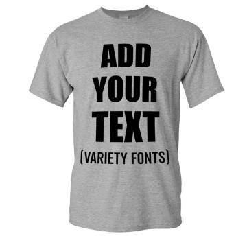 Custom Personalized T Shirt for Men & Women