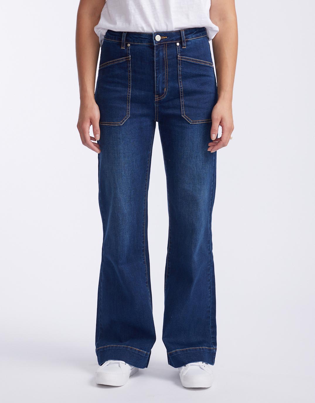 Wide Leg Jean - Indigo