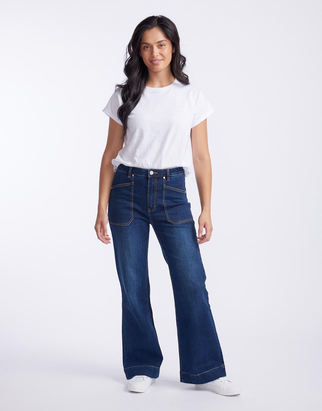 Wide Leg Jean - Indigo