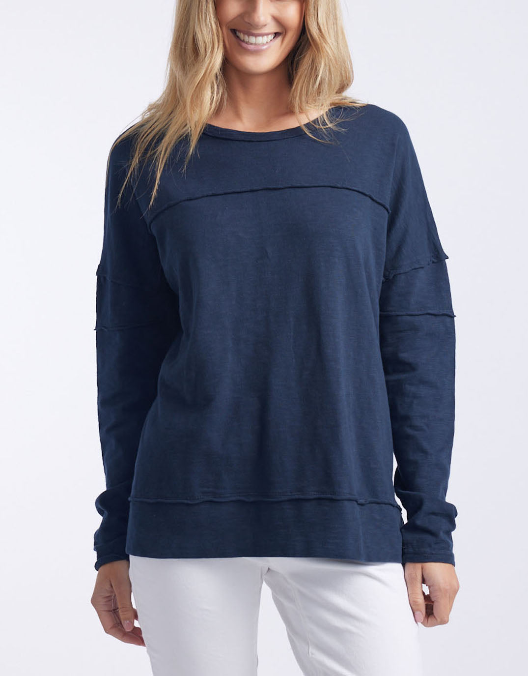 Throw On Top - Navy