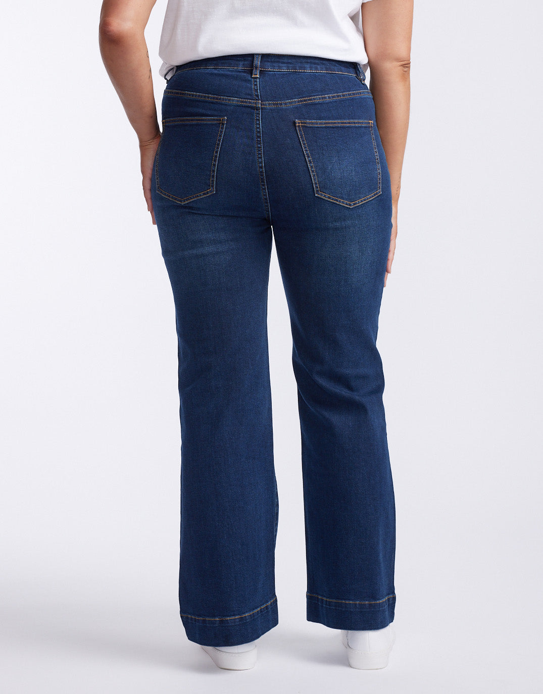 Wide Leg Jean - Indigo