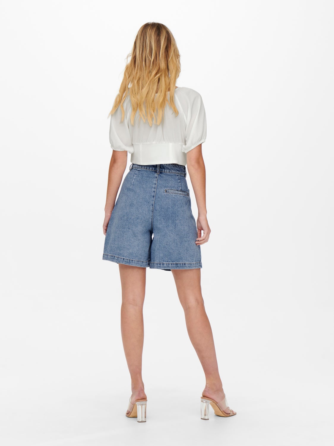 Solid colored crop Top