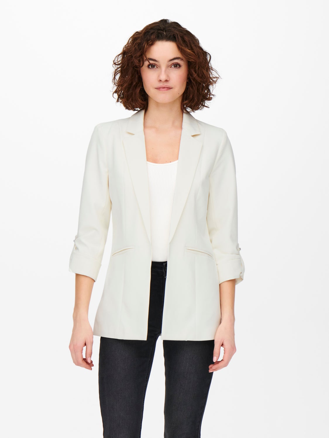 Long 3/4 sleeved blazer