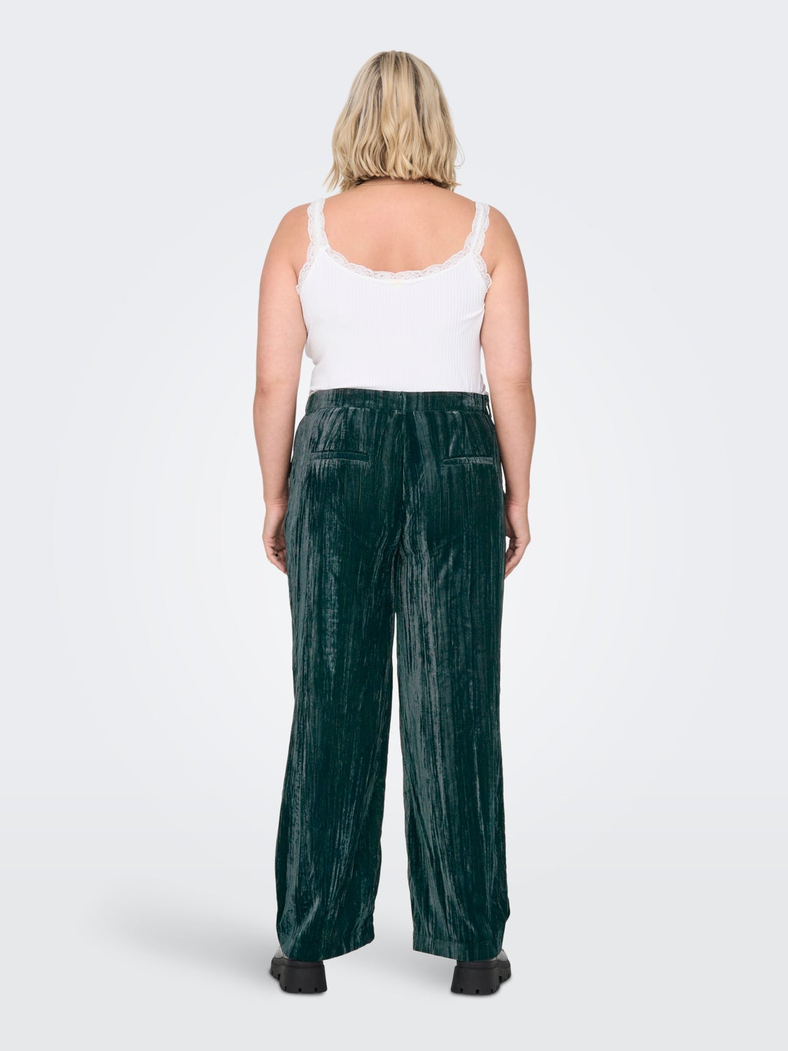 Curvy Velvet Trousers