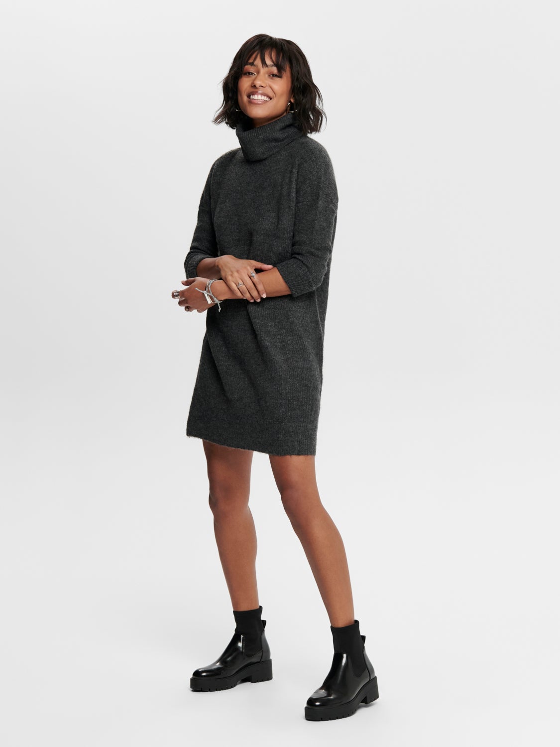 Long sleeved Knitted Dress