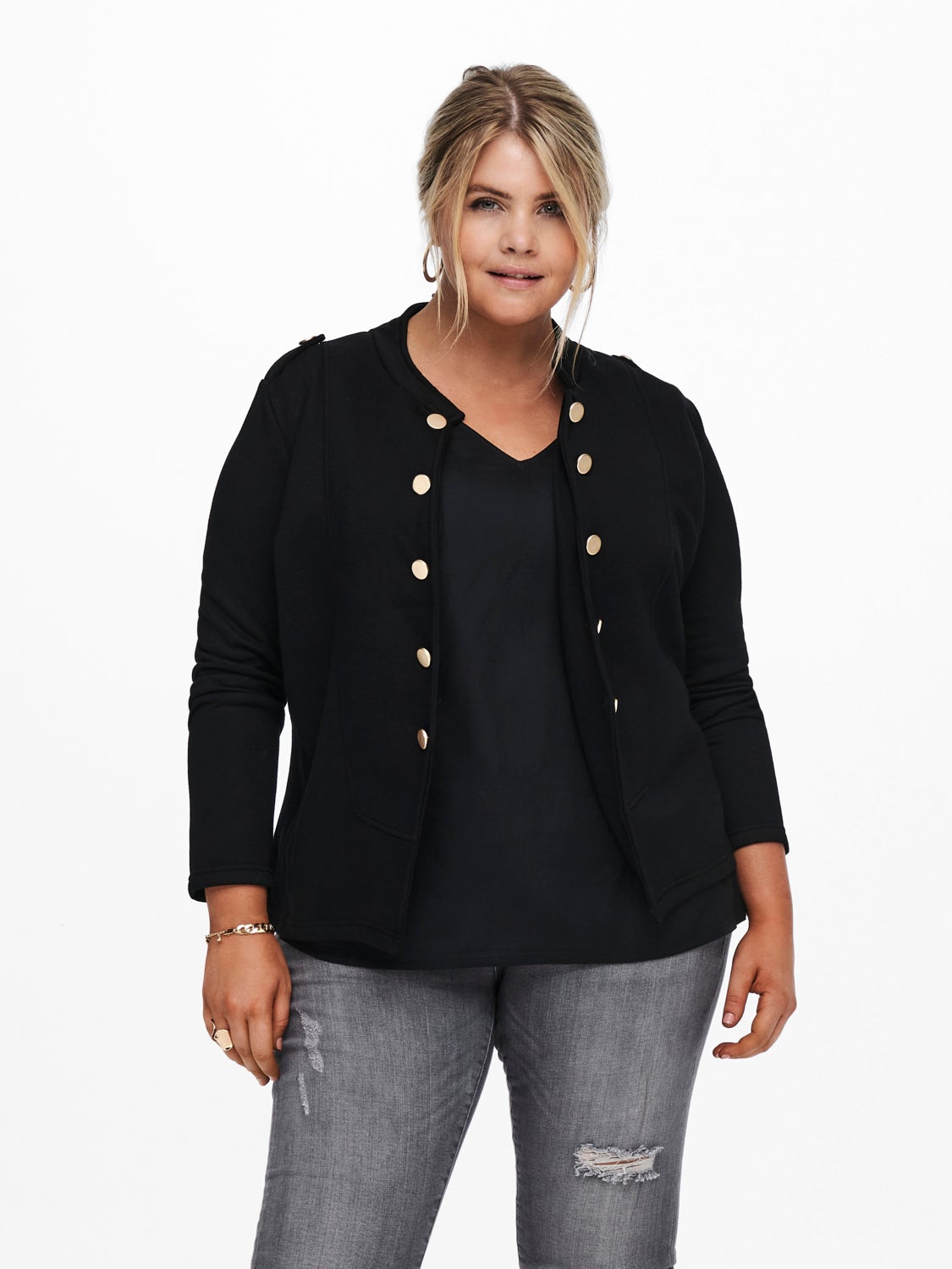 Curvy detailed Blazer
