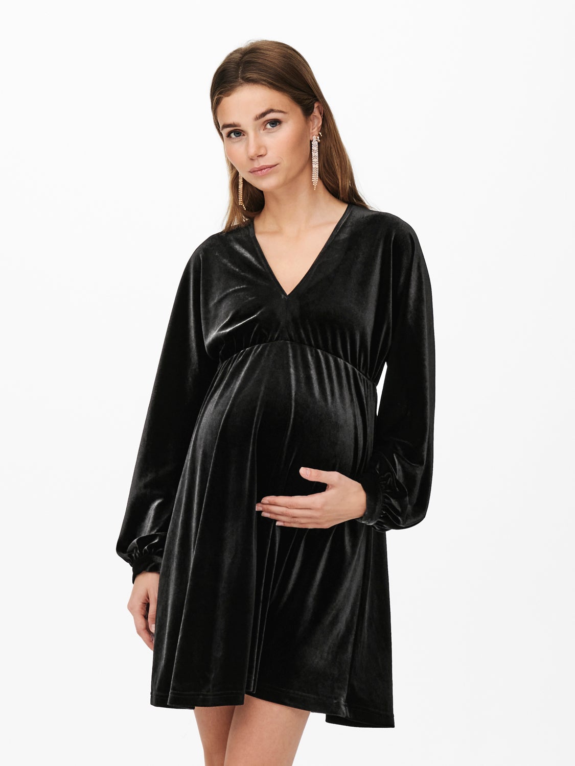 Mama Velvet Dress
