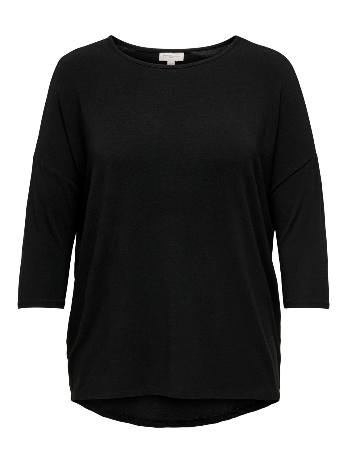 Curvy loose fitted 3/4 sleeved top