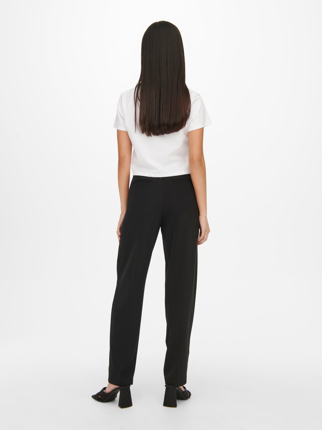 Cropped oversized T-shirt