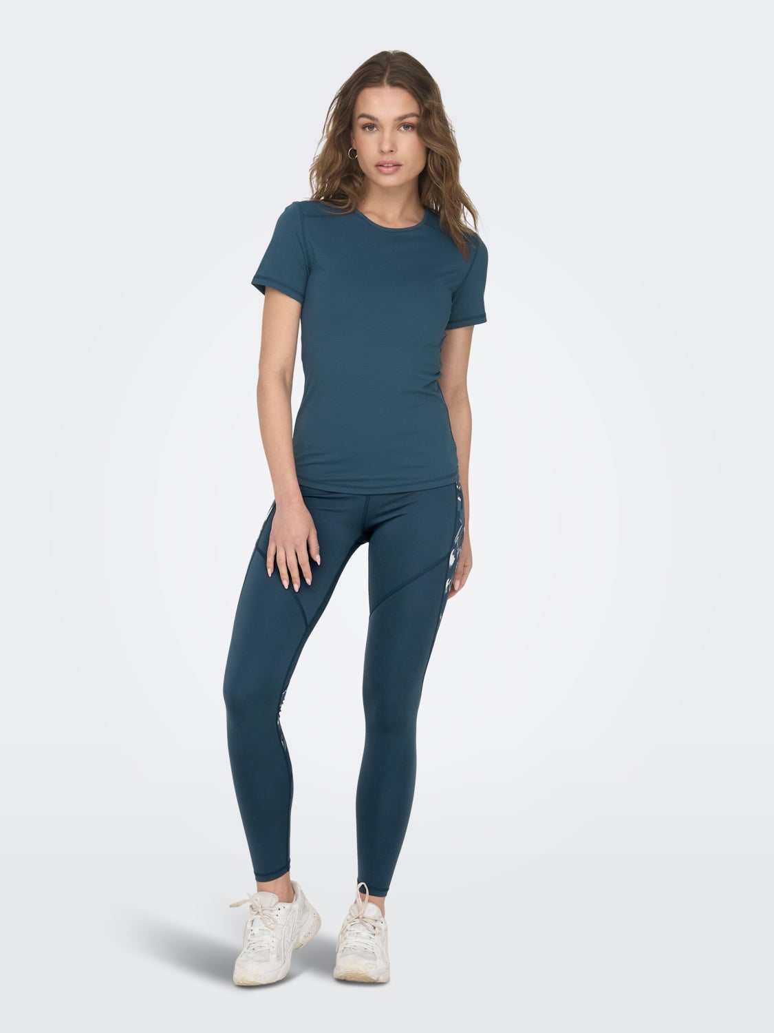 Training tights with high waist