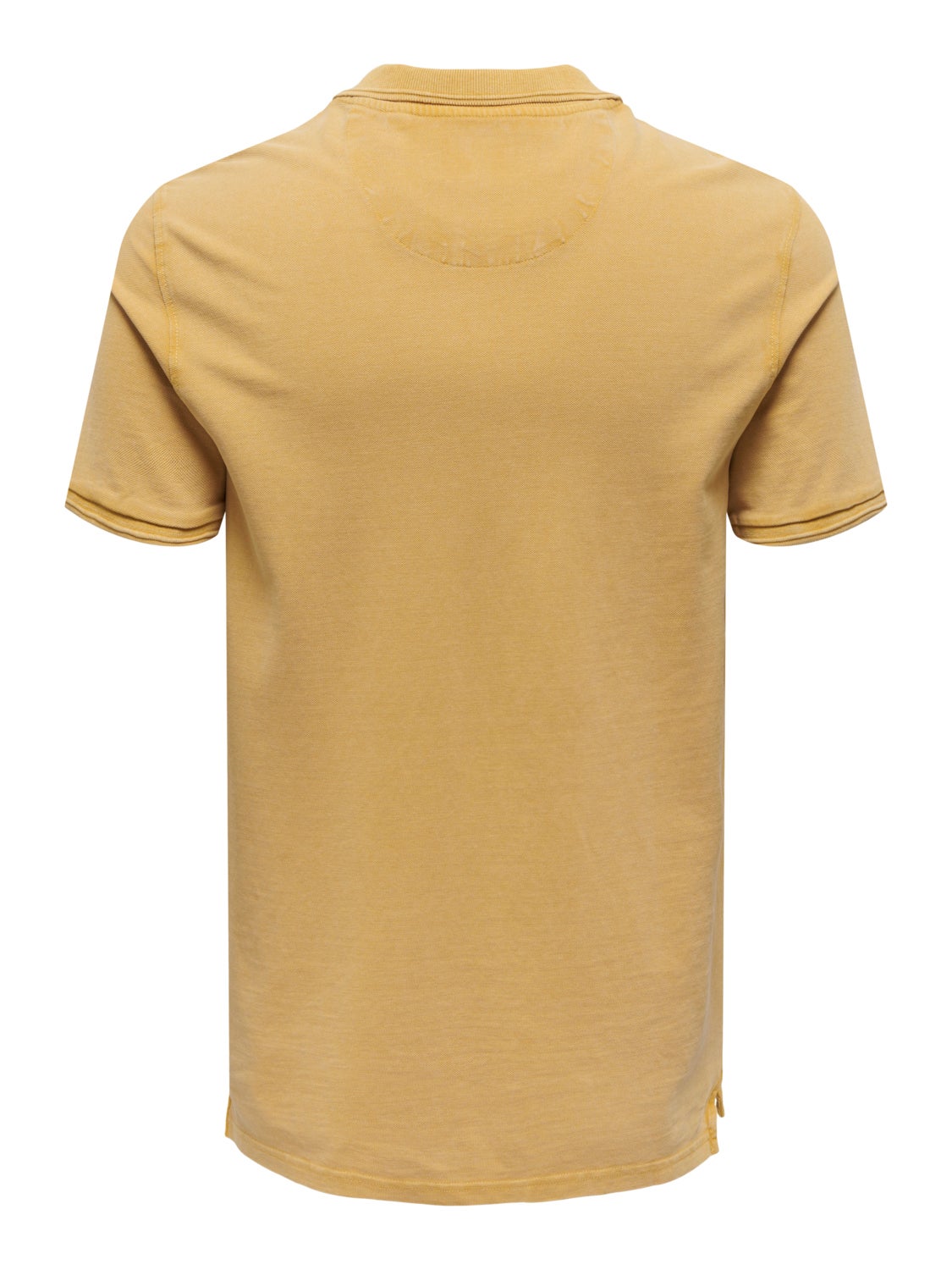 Slim Fit O-Neck Polo-Shirt