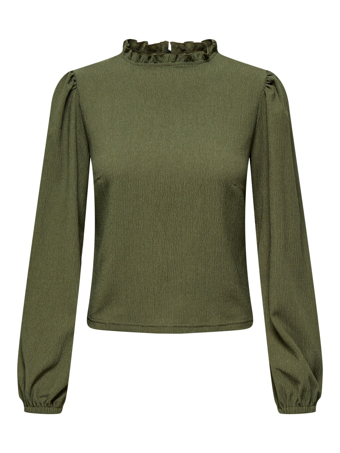 Top with long sleeves and high neck