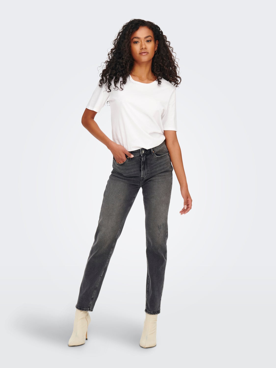 ONLEMILY STRETCH ST ANK NOOS high waisted jeans
