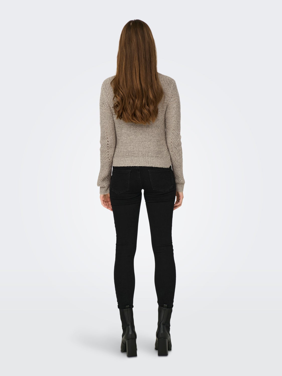 V-Neck Knit Cardigan