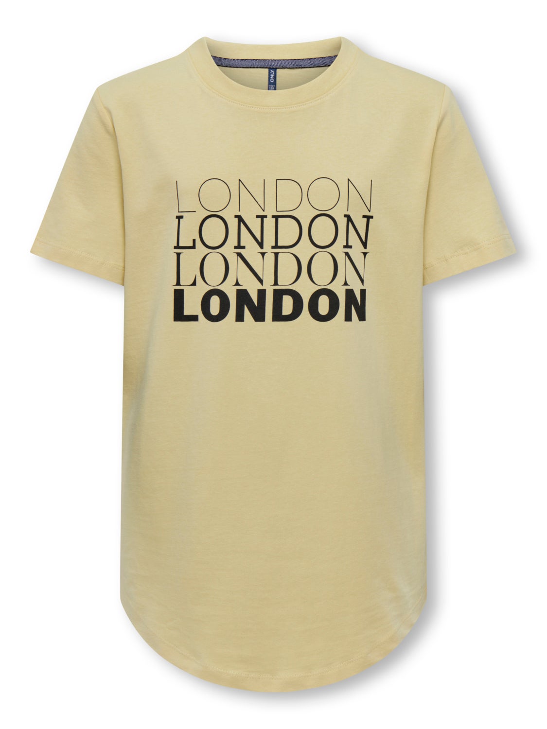 o-neck t-shirt with print