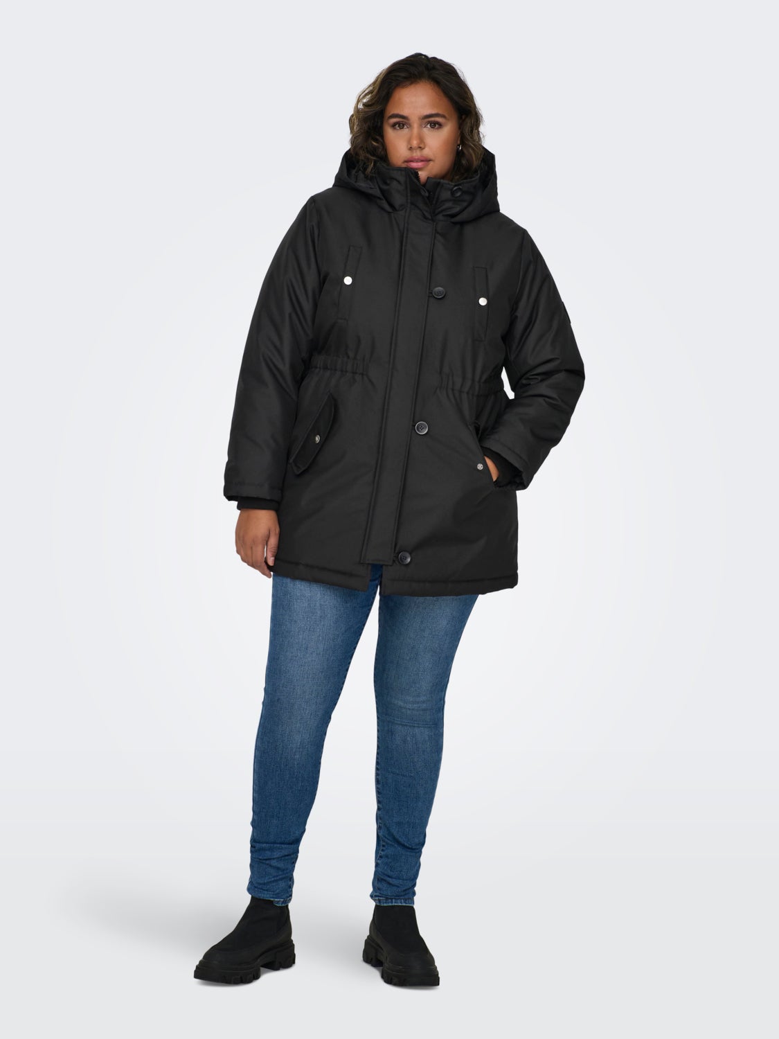 Curvy parka