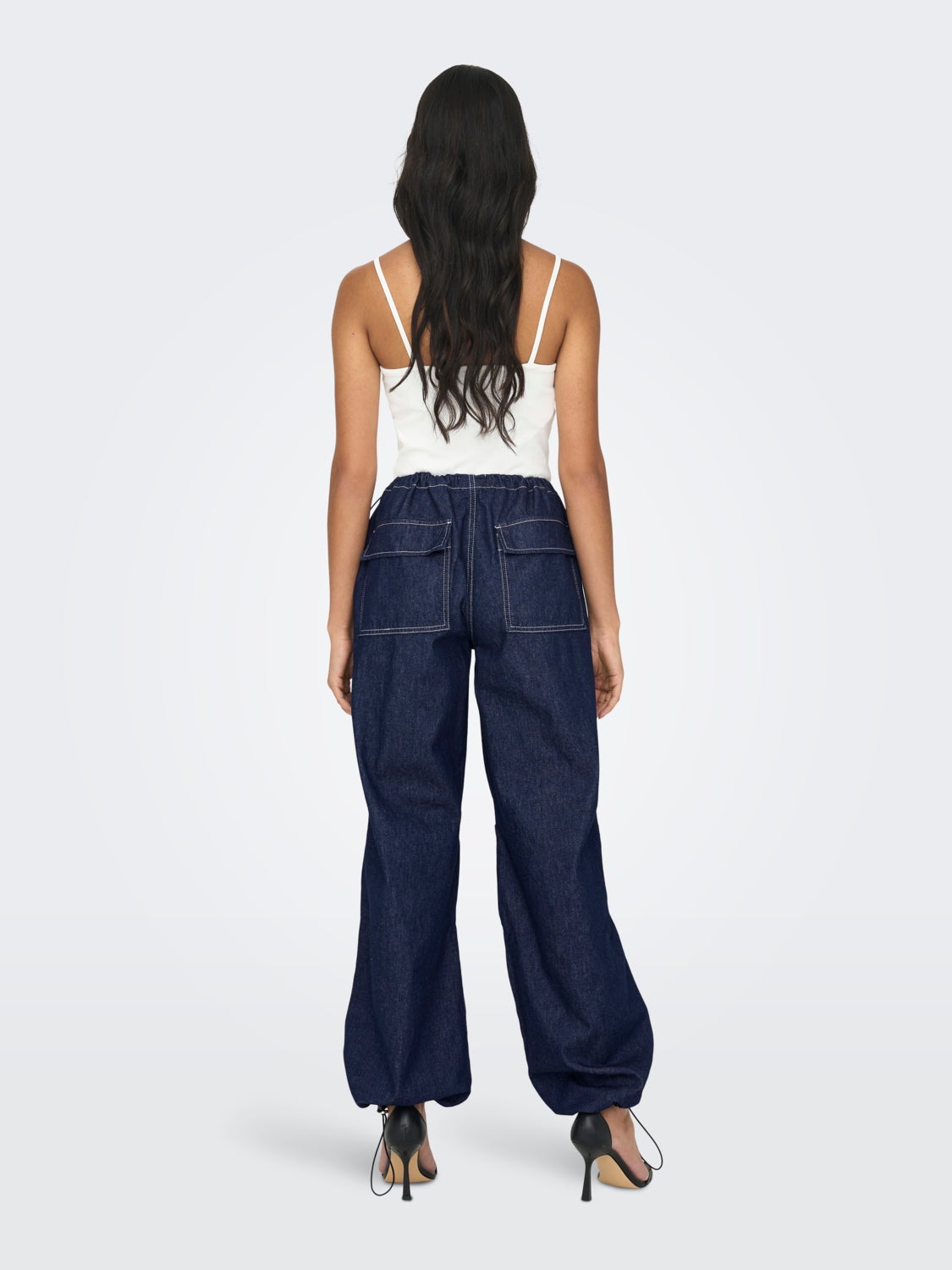 Parachute Denim Pants