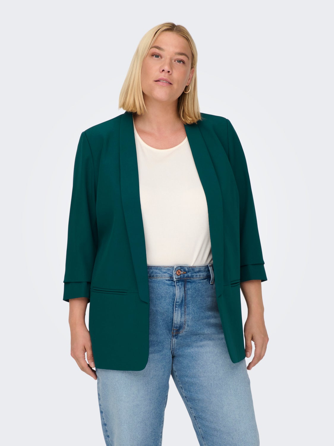 Curvy classic blazer