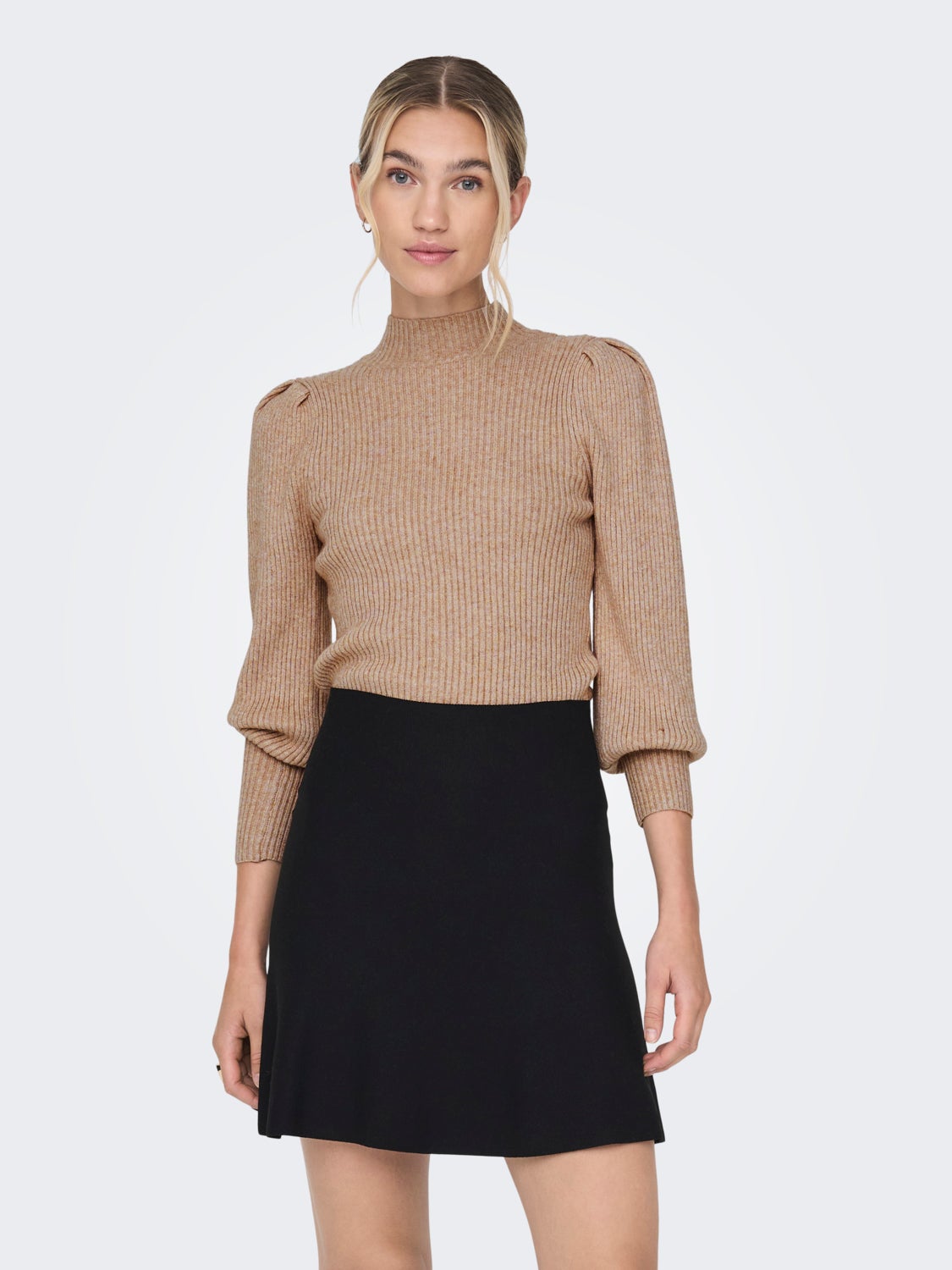 High neck Knitted Pullover