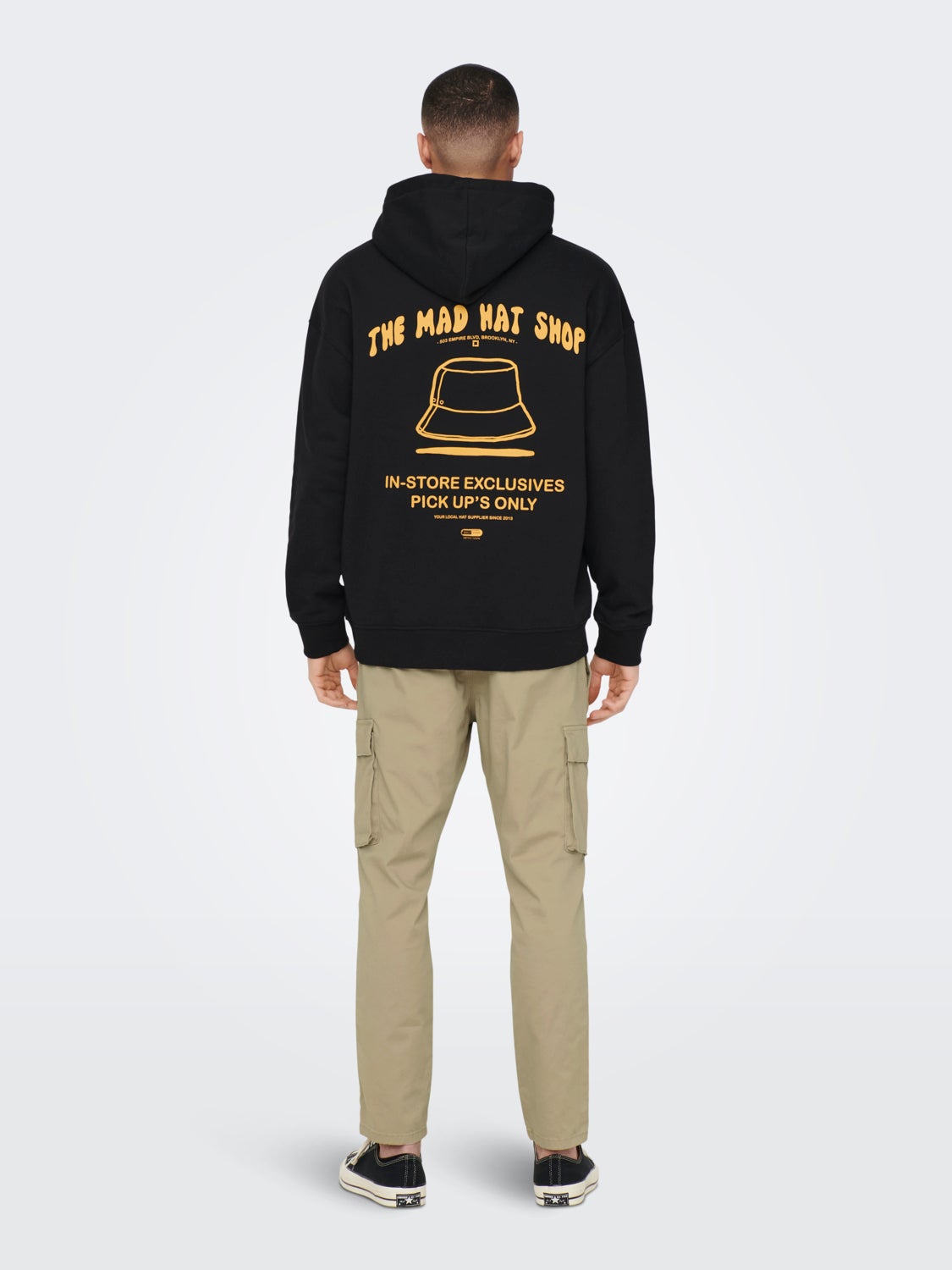 Relaxed Fit Hoodie Sweatshirt