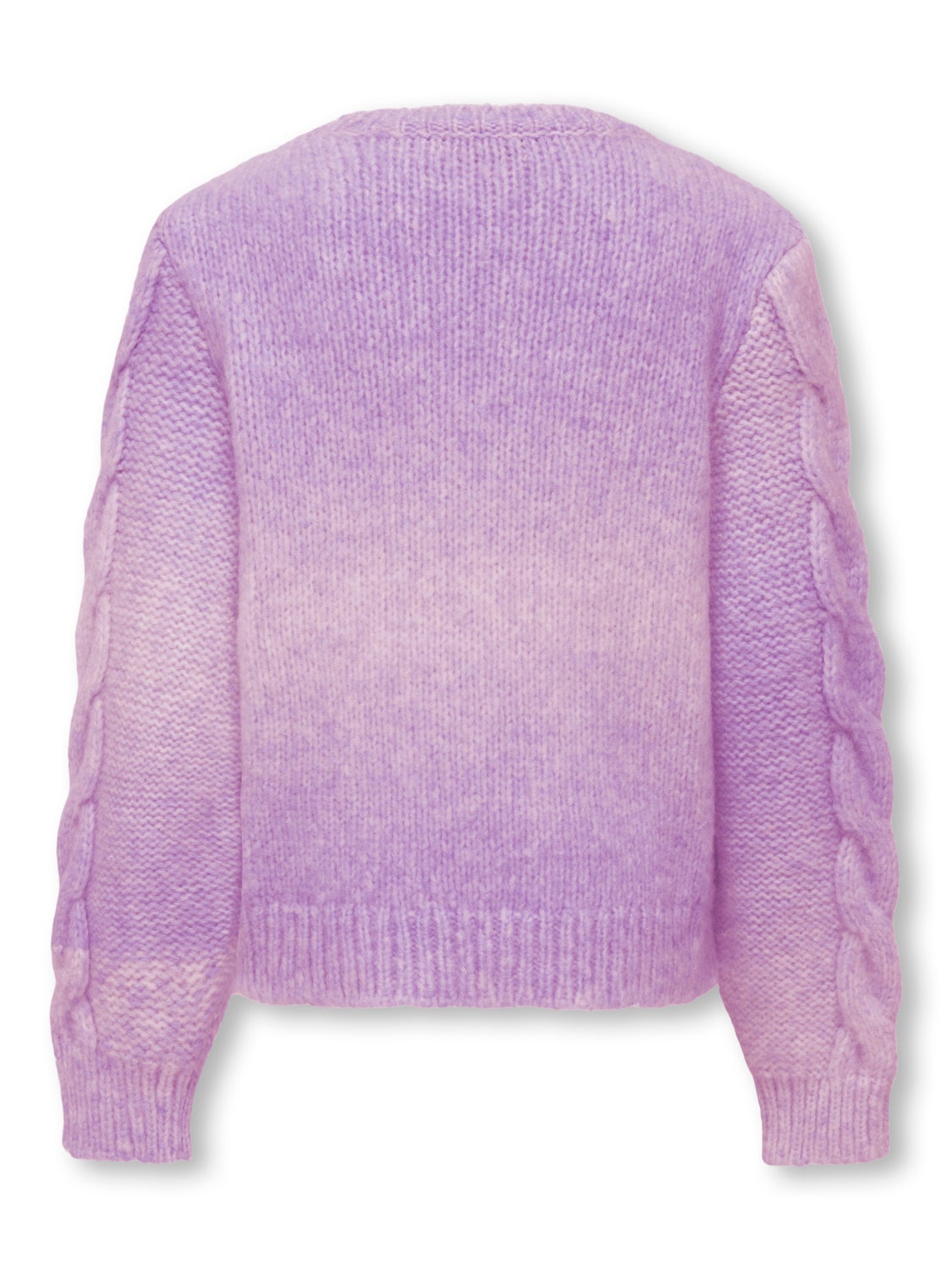 o-neck knitted pullover