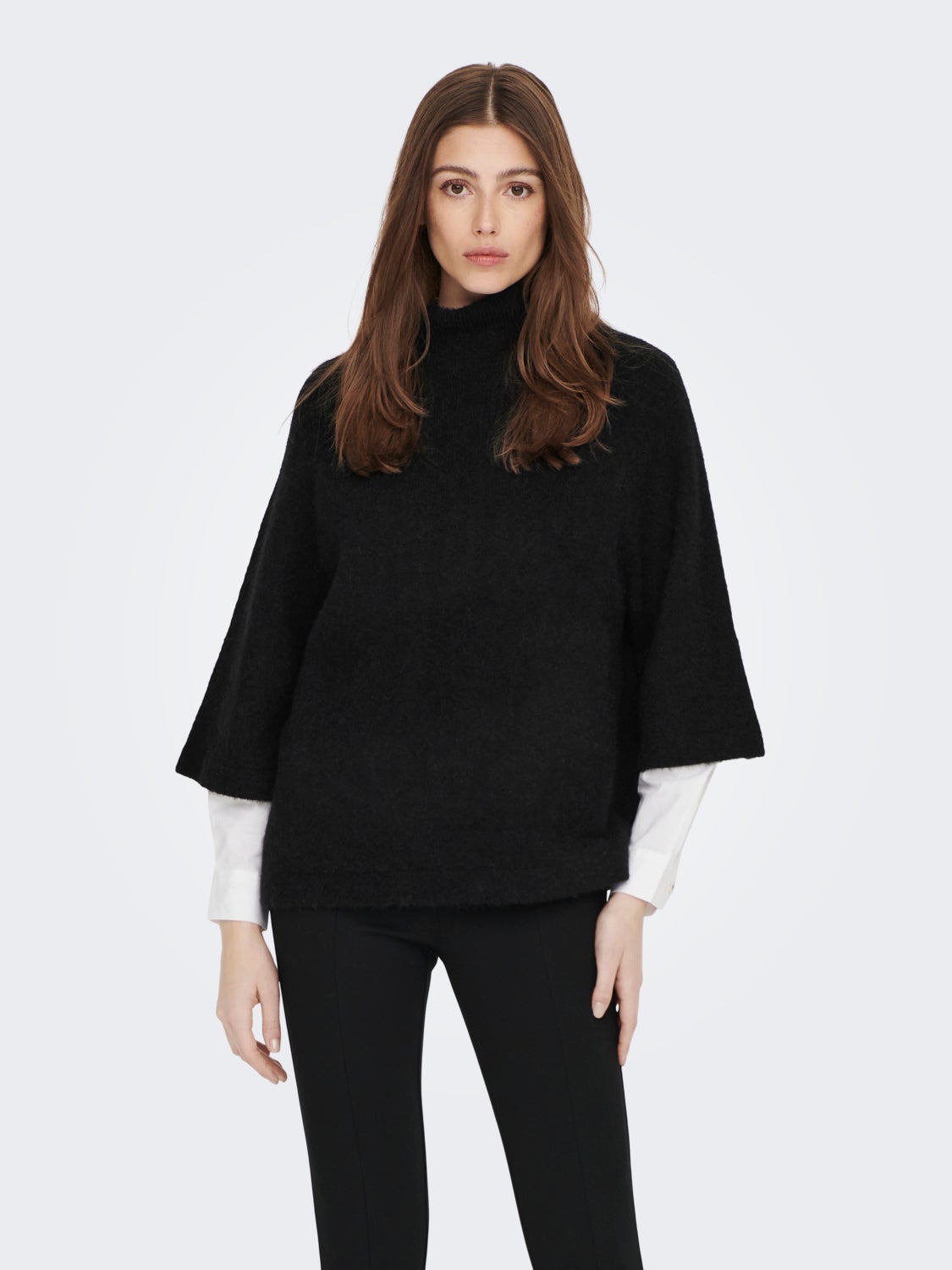 High neck Knitted Pullover
