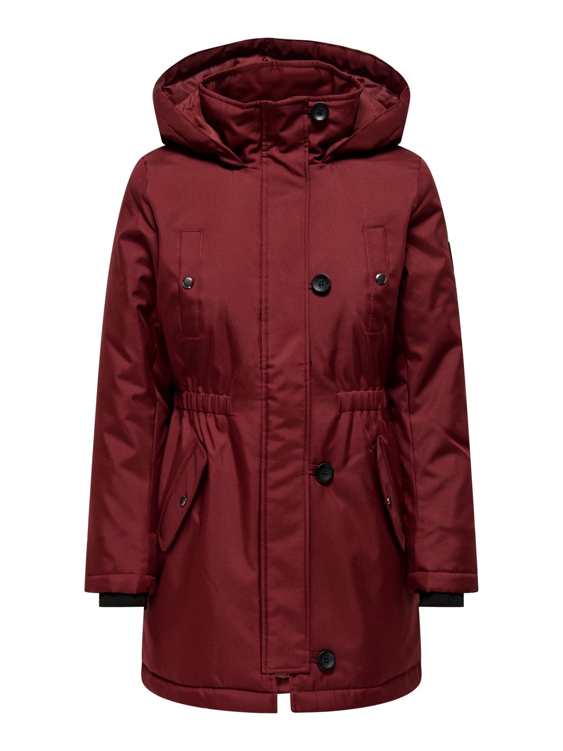 High neck parka