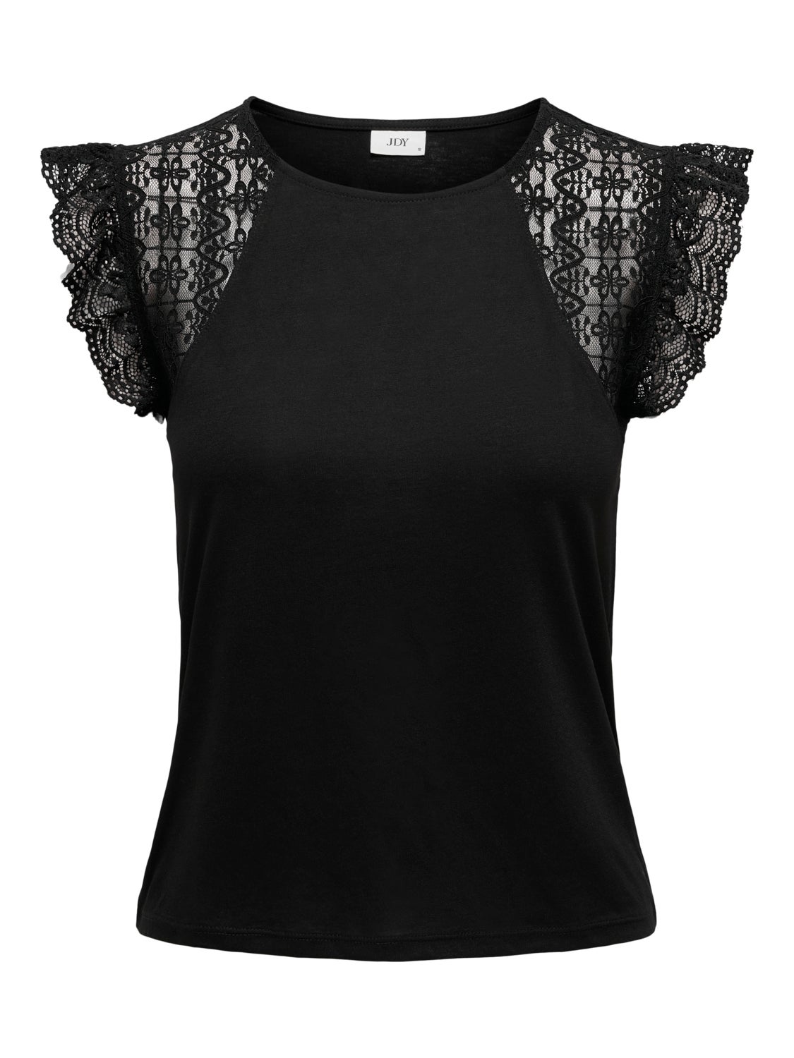 Top with lace and frills