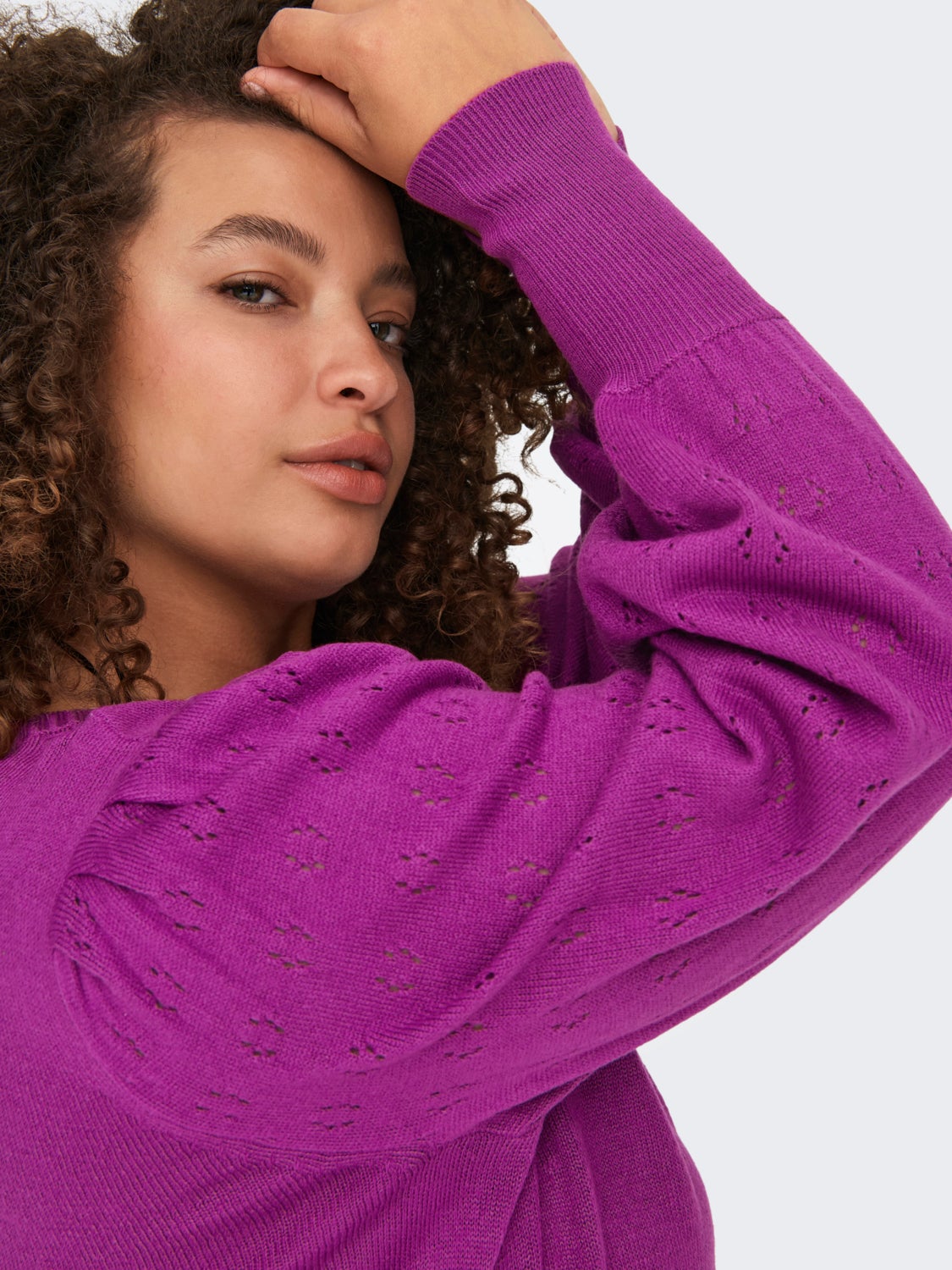 Curvy mini Knit Dress