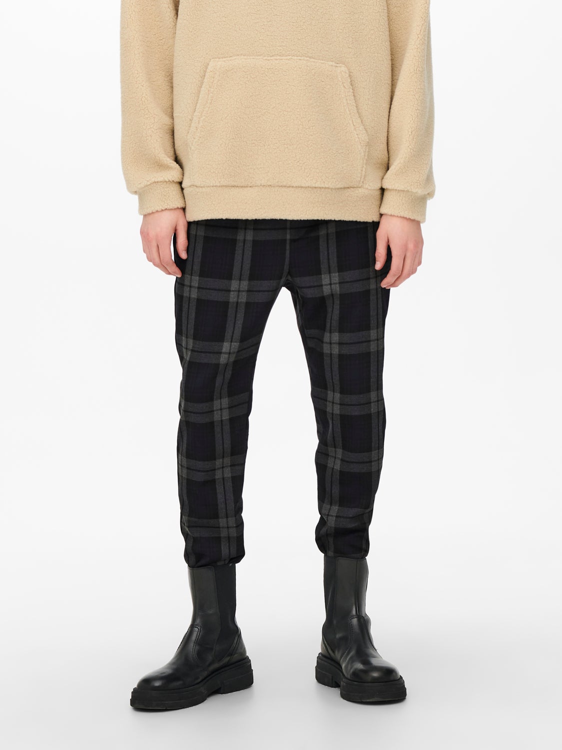 ONSLINUS CHECK PANT DT 5495