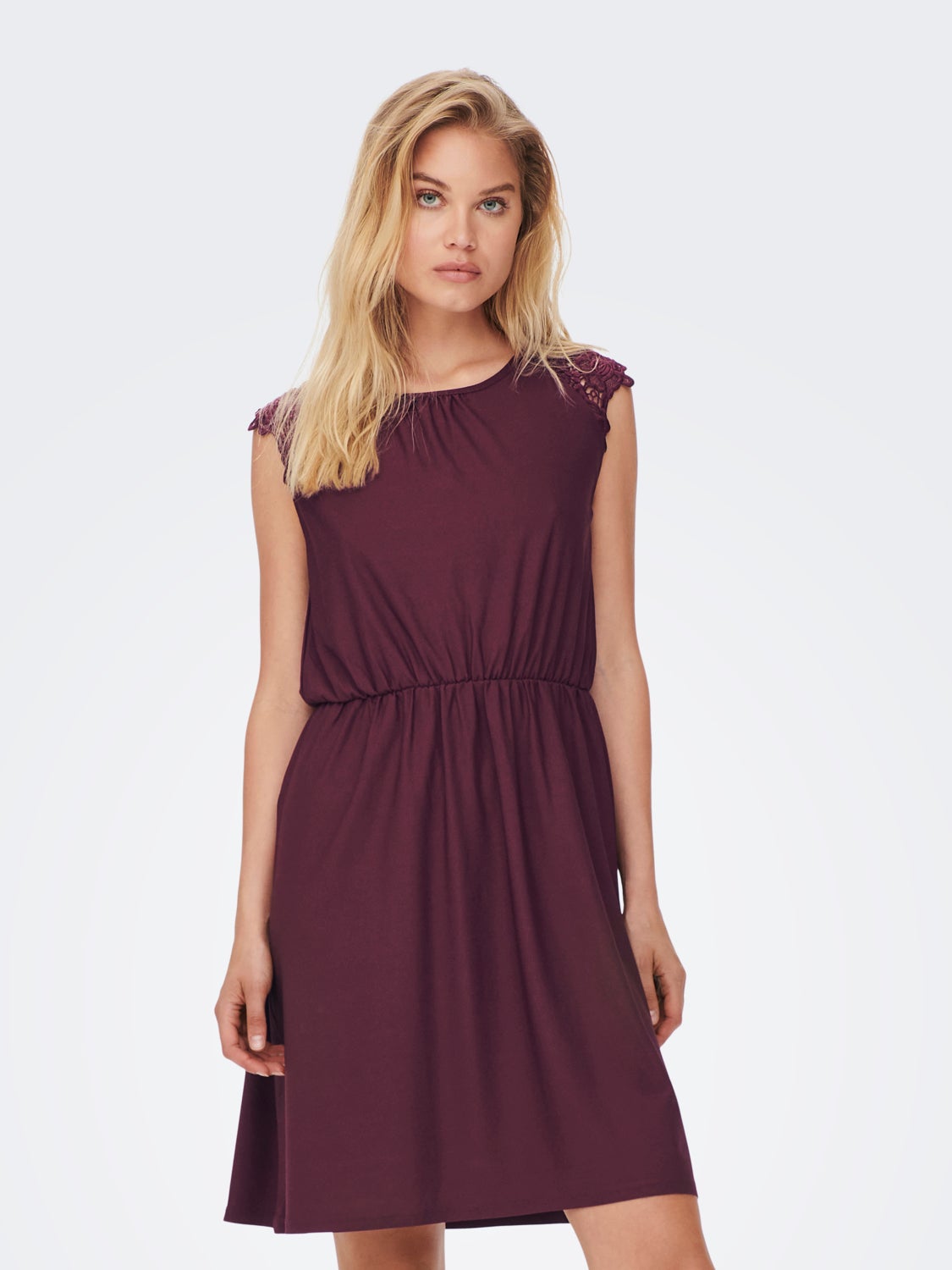 Solid Colored Sleeveless dress
