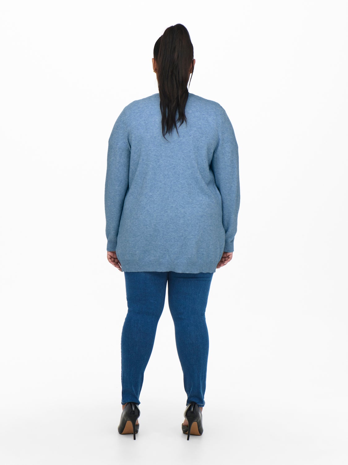 Curvy open Knitted Cardigan