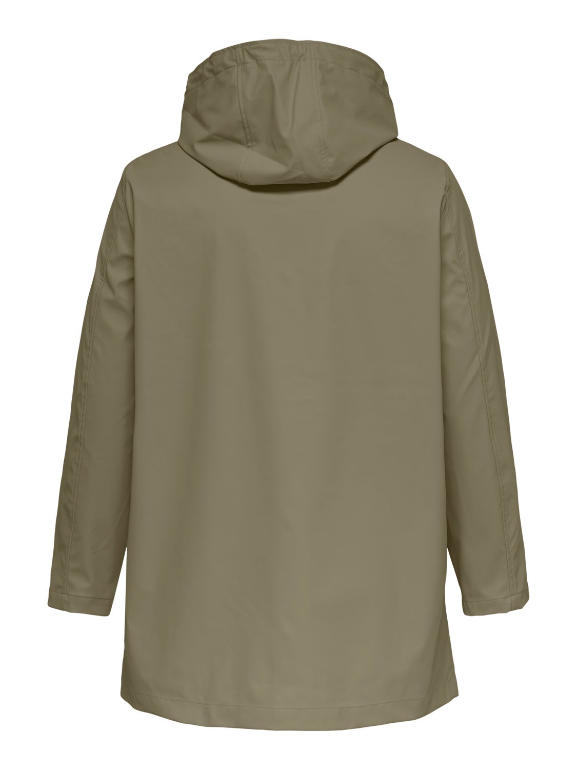 Curvy solid colored Rain jacket