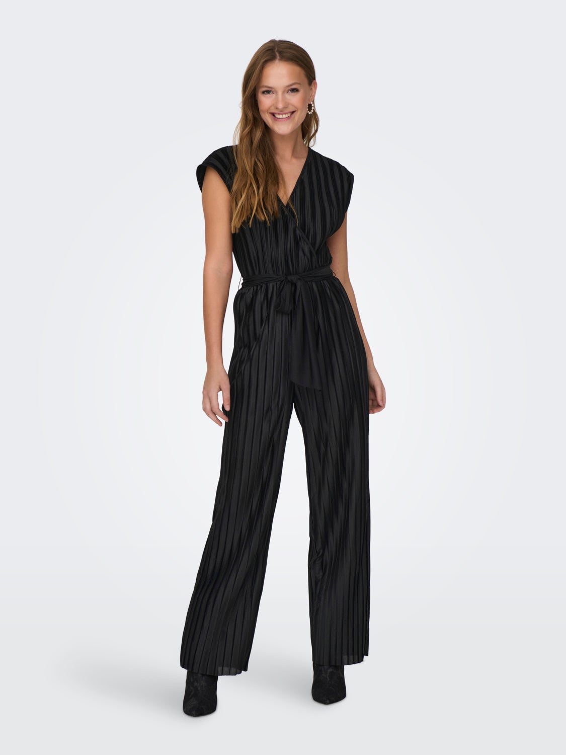 Pleated jumpsuit