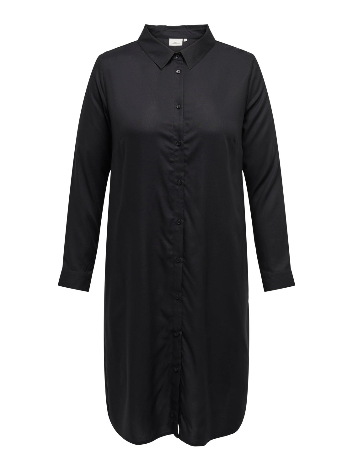 Curvy midi shirt dress