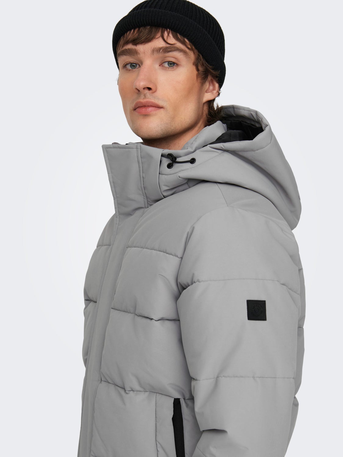 Jacket with detachable hood
