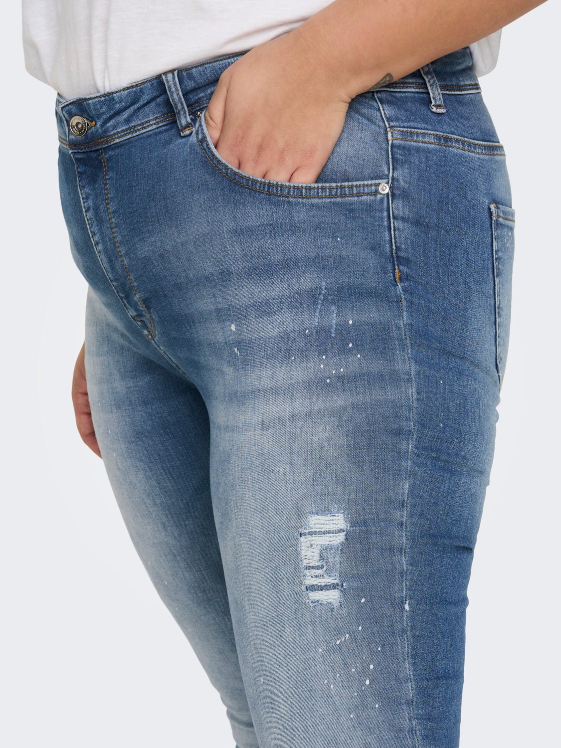 CARMAYA SK high waisted jeans
