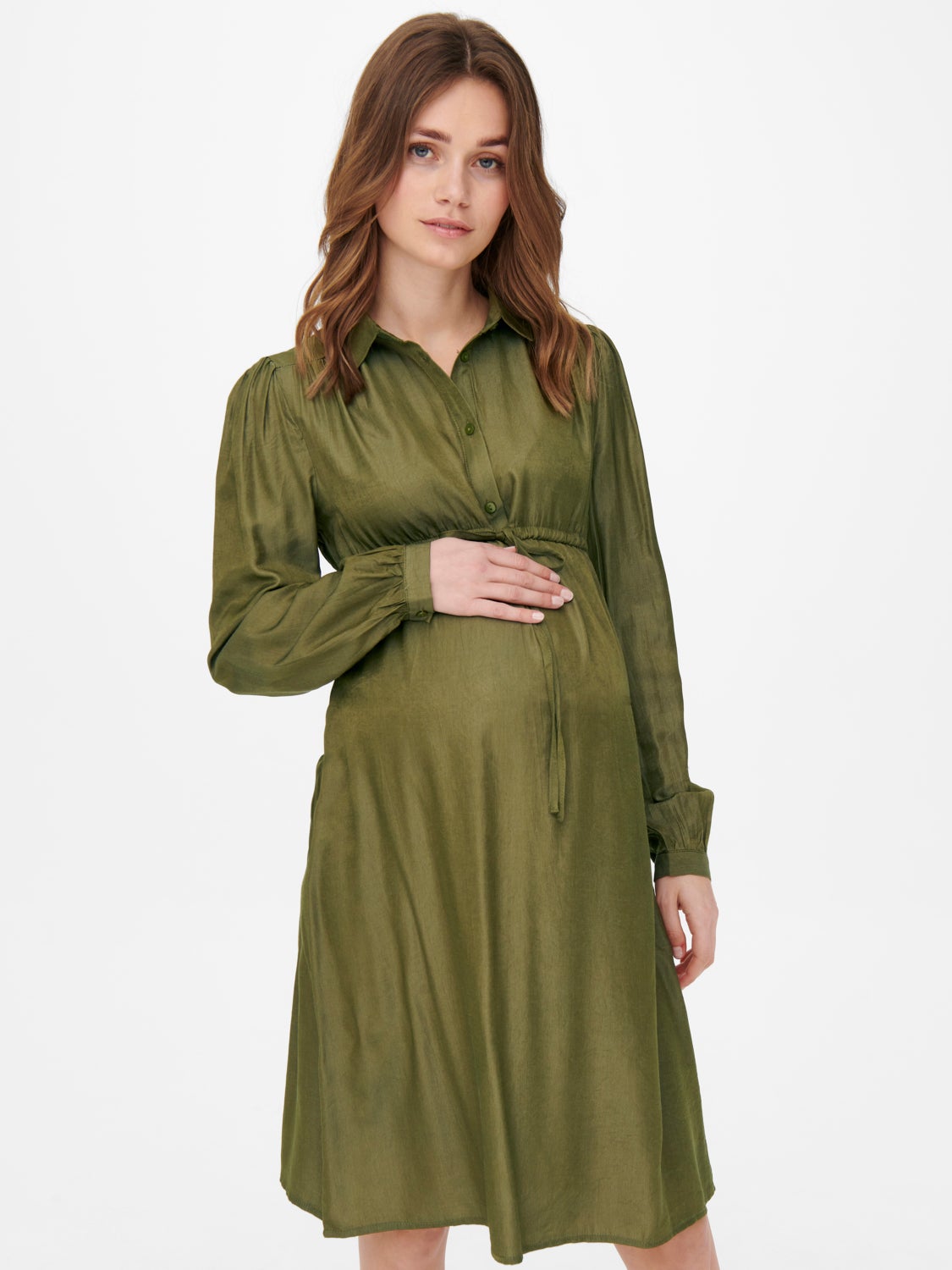 Mama long sleeved Shirt dress
