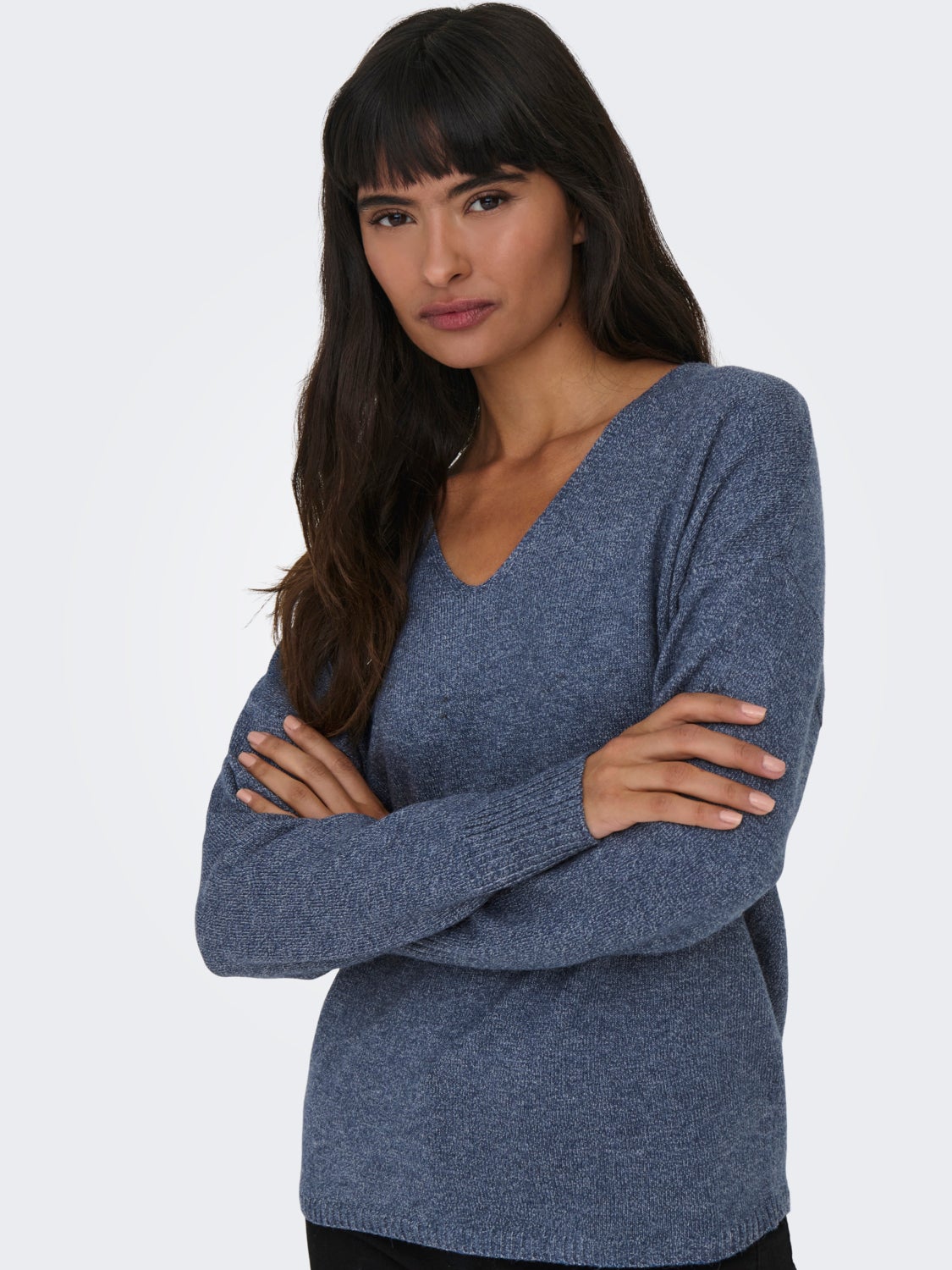 V-neck Knitted Pullover