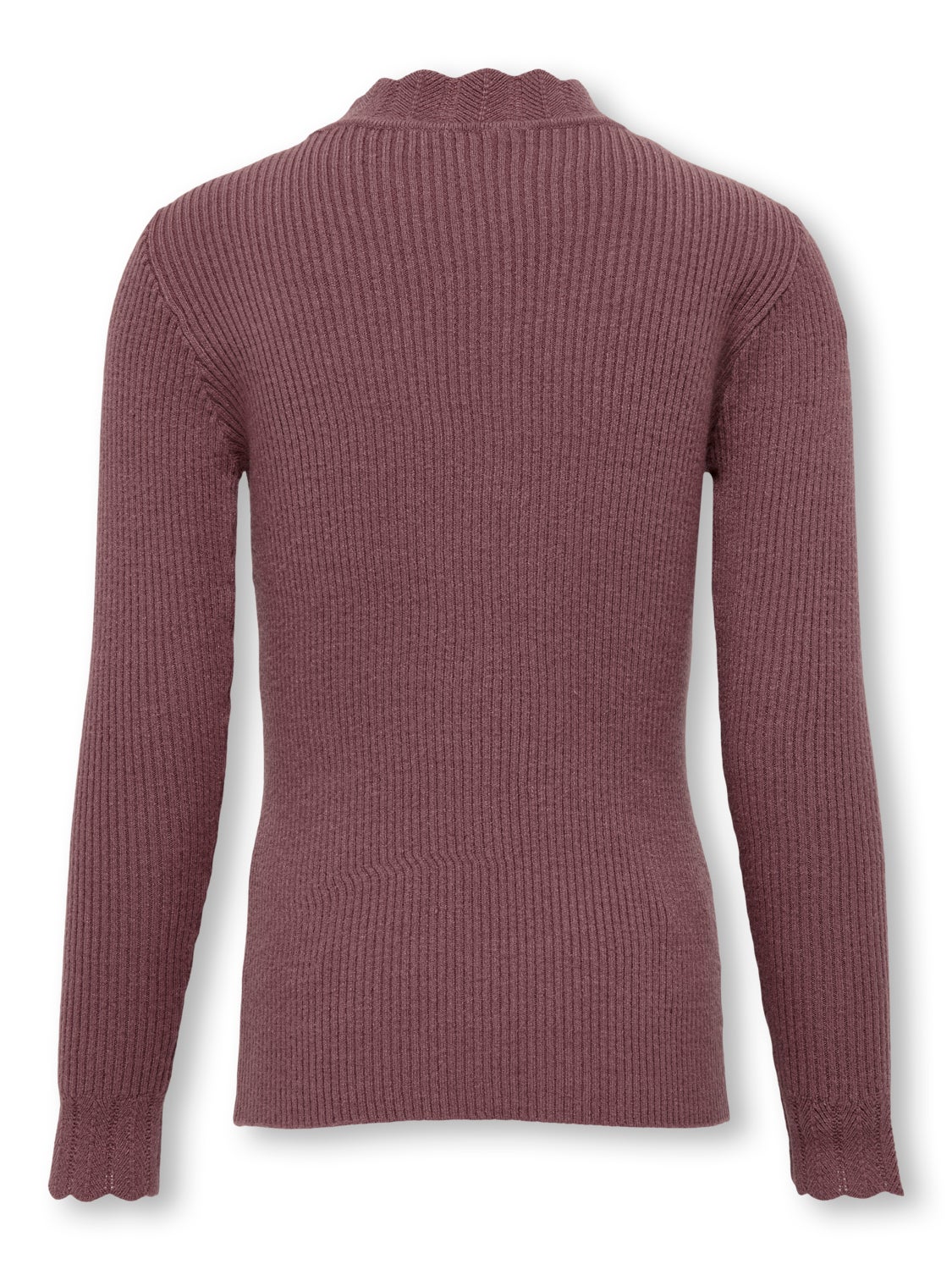 Long sleeves top with high neck