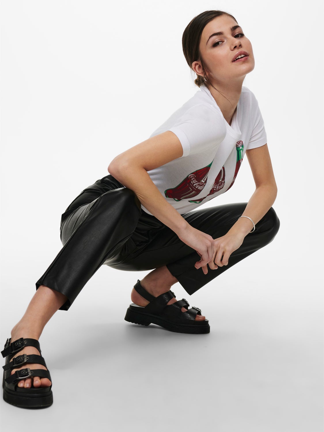 Faux leather Trousers