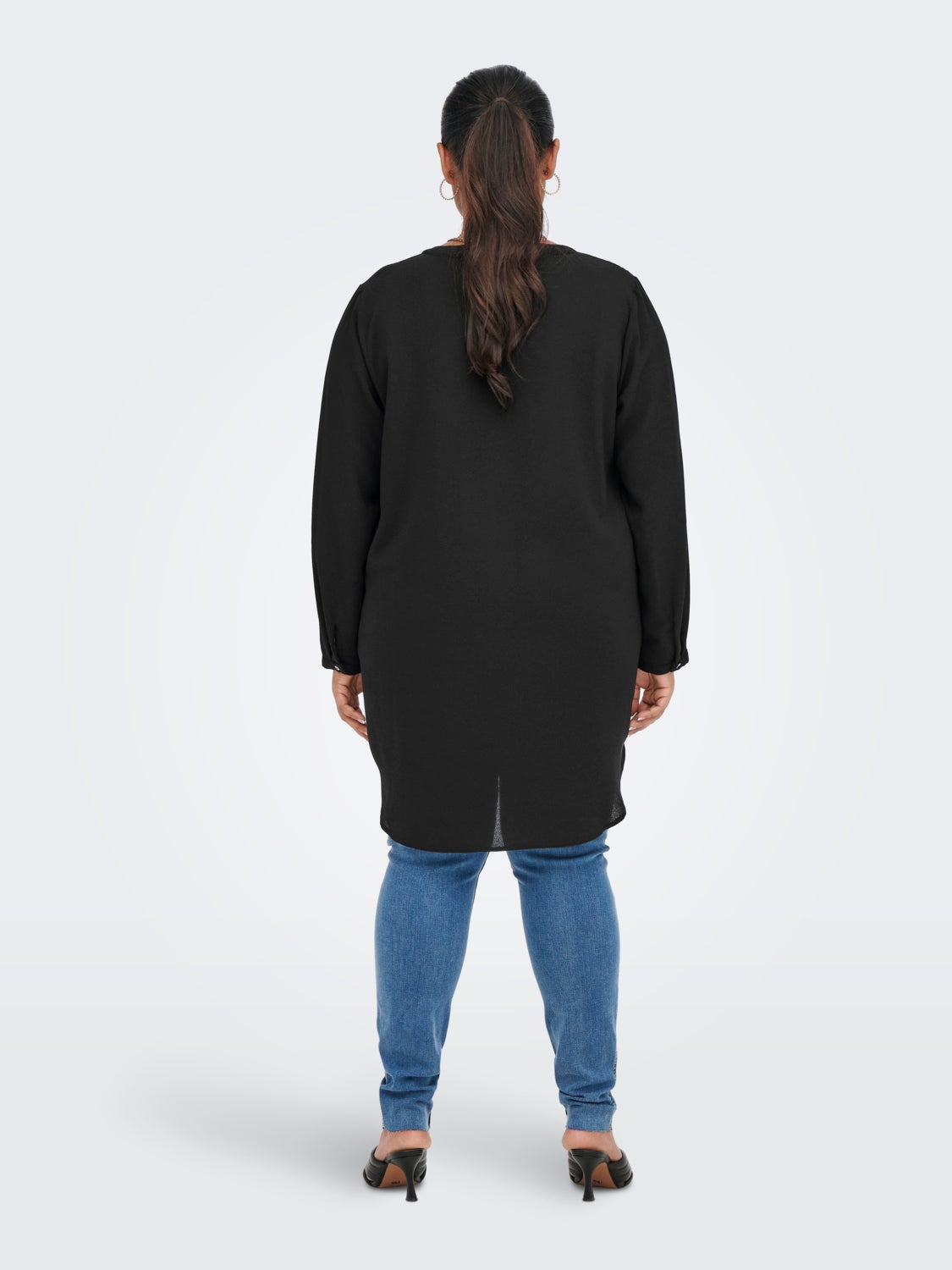 Curvy tunic shirt