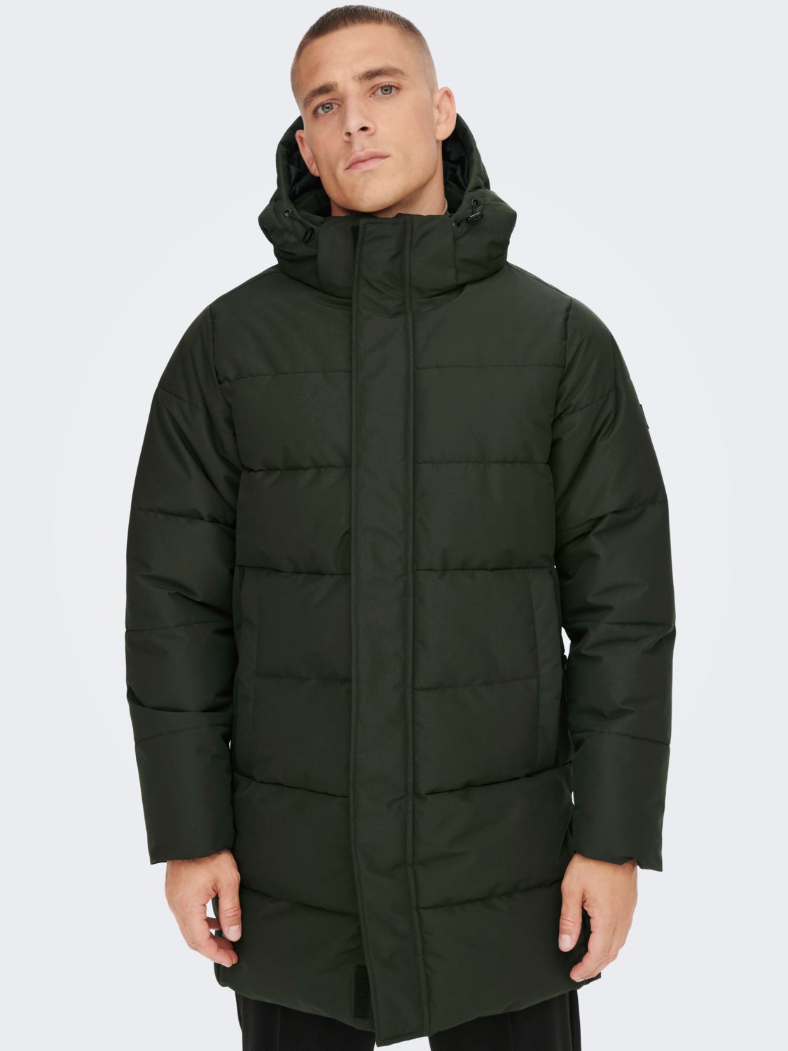 Jacket with detachable hood