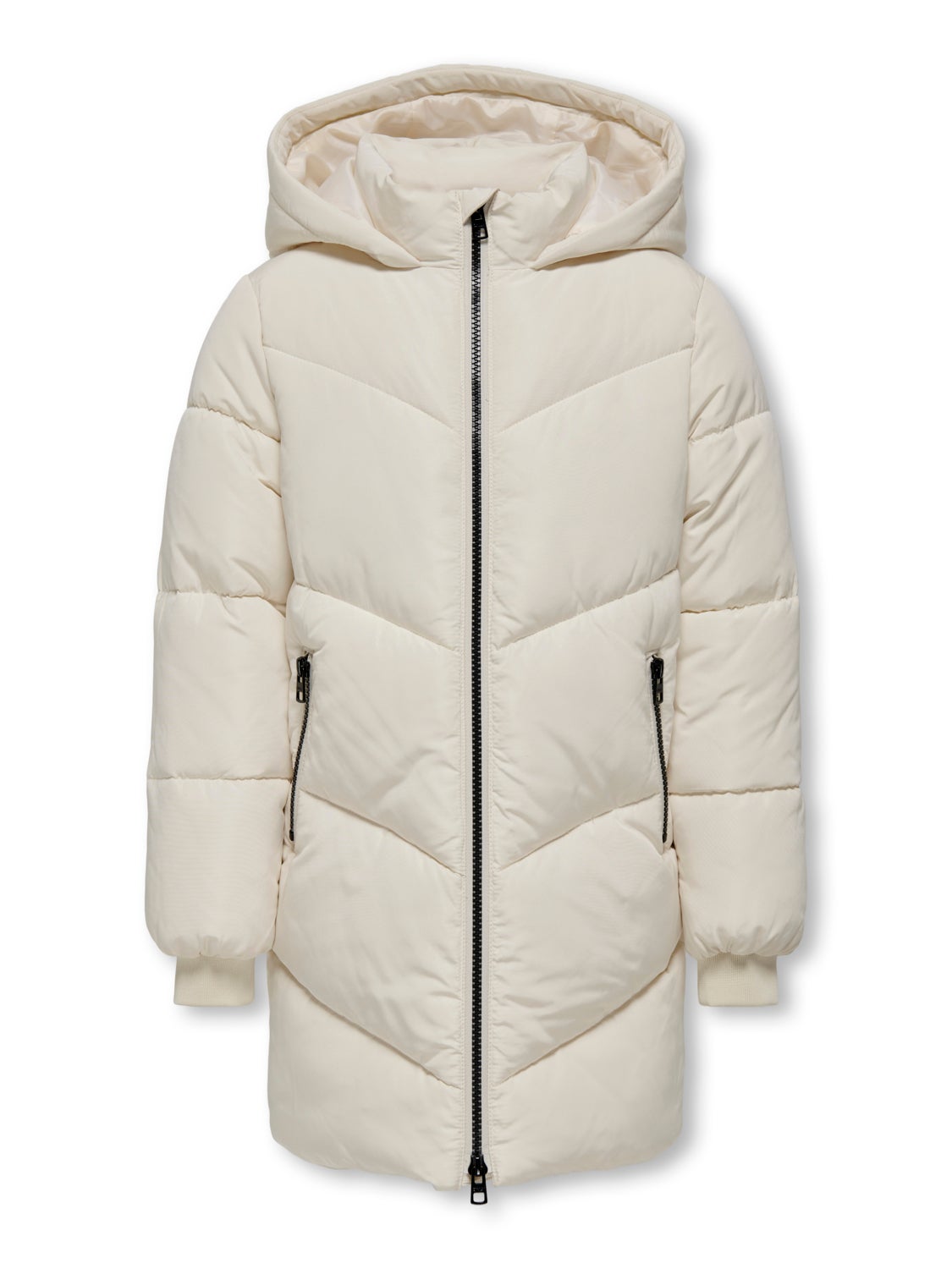Hooded puffer jacket